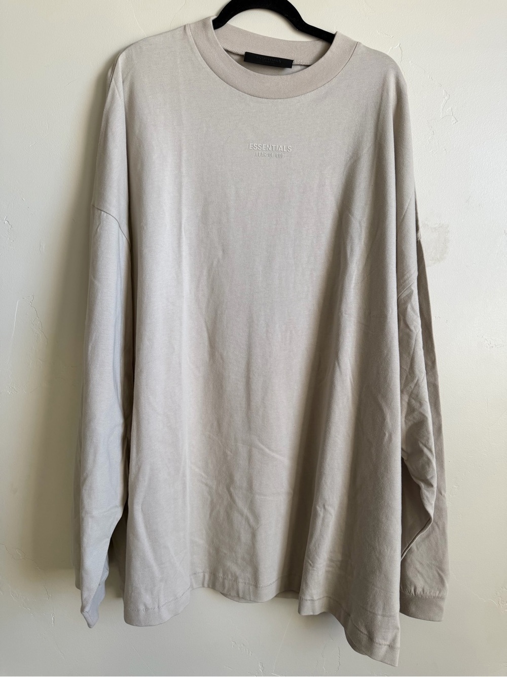 Men’s Fear Of God Essentials Long Sleeve Tee Size XXL